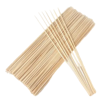 Pincho Brocheta de Bambu 25cm Paqx100Und/Cjx100Paq