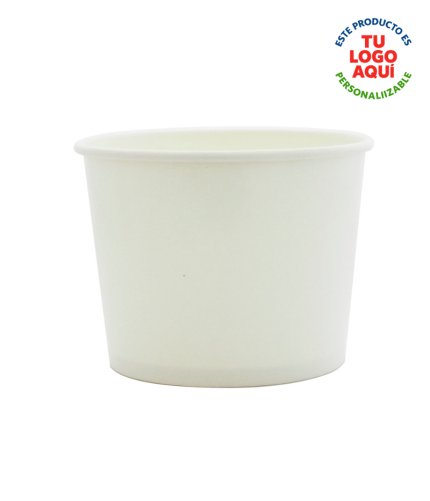 Contenedor Blanco 6oz Paqx50/Cjx1000Und