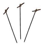 Pincho Decorativo Especial Negro Paqx100Und/Cjx100Paq