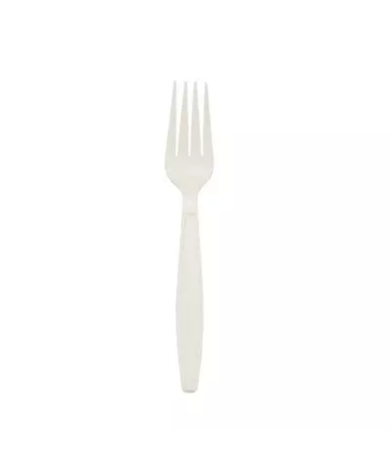 Tenedor Almidón de Maíz - 14cm Paqx50/Cjx1000Und