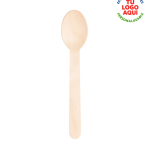 Cuchara de Madera - 16cm Paqx50Und/Cjx1000Und