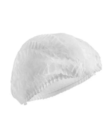 Gorros Tipo Oruga Blancos Paqx100Und/Cjx50Paq