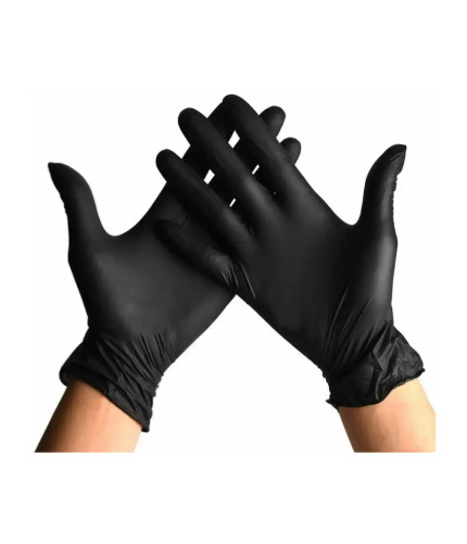 Guantes de Nitrilo Negro Tll – S Cjx100-50Und/Cjx10Cj