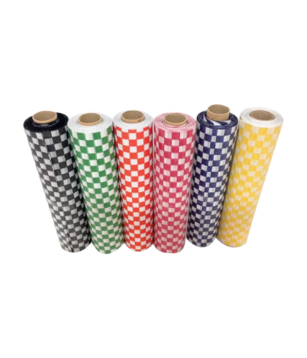 Rollo Papel Parafinado Cuadricula de Colores Unidad/Pacax10Rll