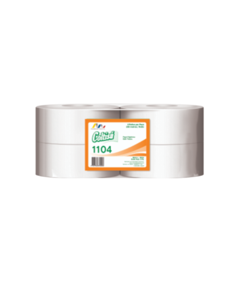 13 Papel Higienico Coltisud Blanco 4 Rll x 250Mts - Imagen 1
