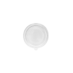 Tapa Copa Salsera Bambú 1.5 y 2 oz PET Paqx50Und/Cjx2000Und