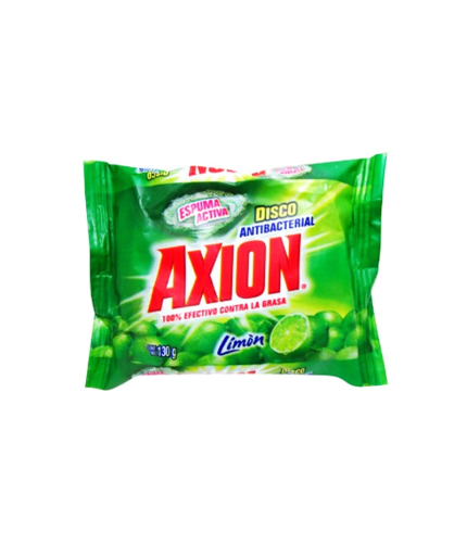 Jabón Lava Loza de Disco Axion 130gm Unidad/Docena