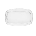 Tapa PET para Contenedor Ovalado Sin Divisiones 32oz Paqx50Und/Cjx300Und