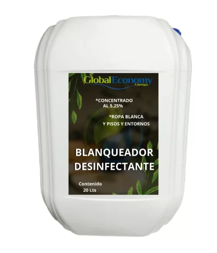 Blanqueador (Clorox) al 9% (Litro, Galon, Garrafa)