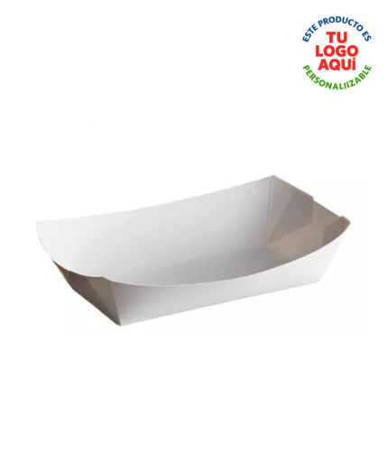 Plato Canoa 16x11cm Paqx50Und/Cjx1000Und