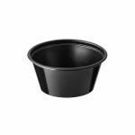 Copa Soufflé 4oz Negra Paqx100Und/Cjx800Und