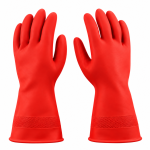 Guante Rojo Cl 18 Par/Docena
