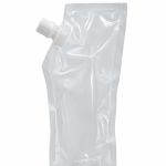 Bolsa Al Vacio + Tapa Valvula 25X35 90 Micras Unidad/Paqx100Und