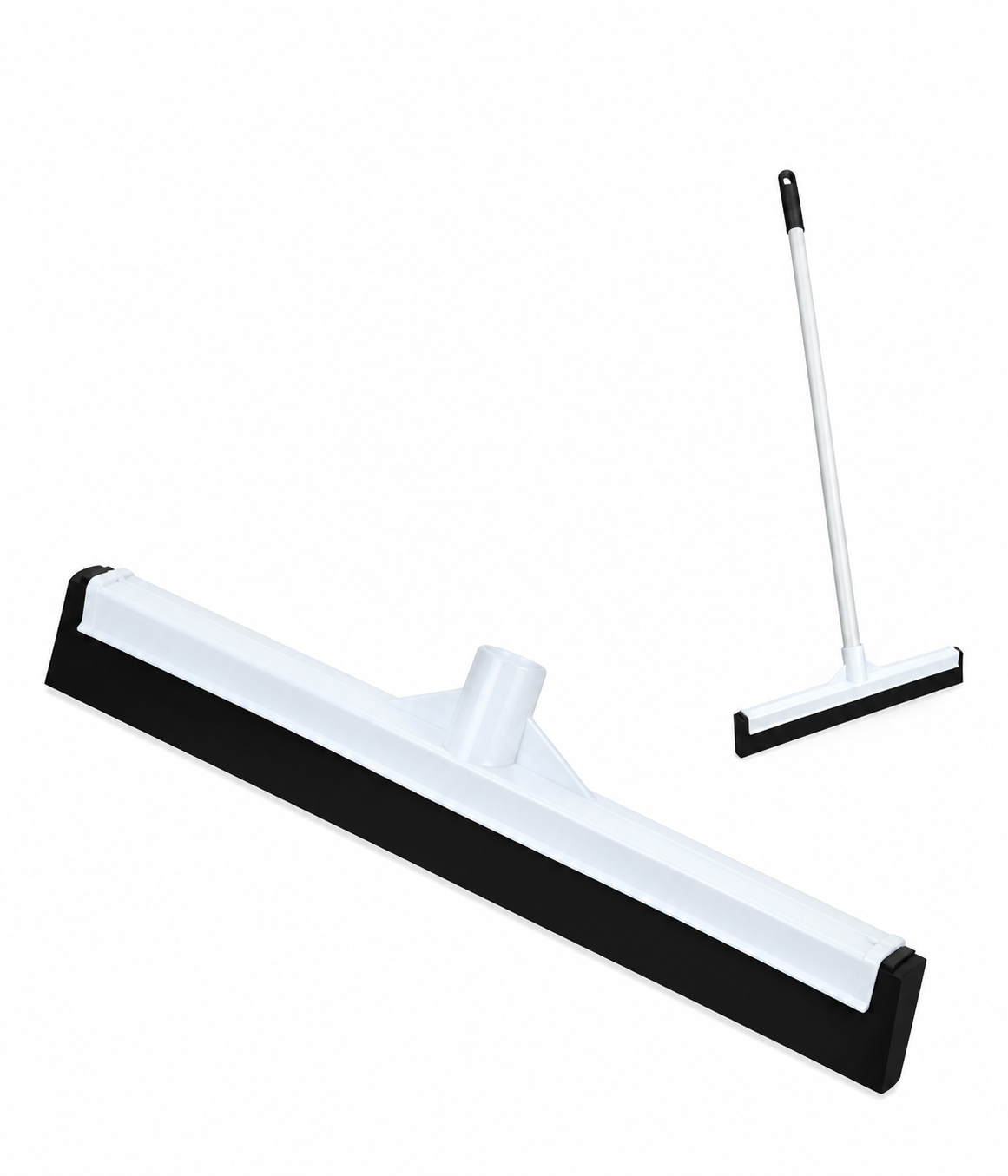 Limpiador-de-suelo-blanco-y-negro Haragán 60Cm Unidad - Imagen 1